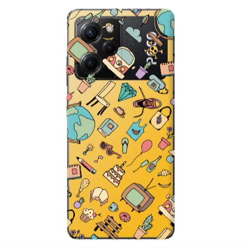 Xiaomi Poco X5 Pro Mixed up Transparent Silicone TPU Θήκη