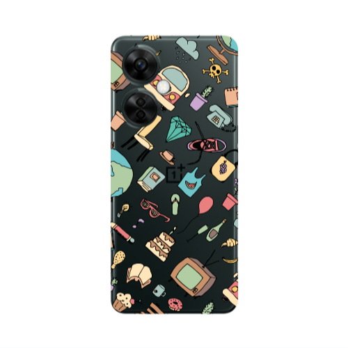 Oneplus Nord CE 3 Lite 5G Best buds Transparent Silicone TPU Θήκη