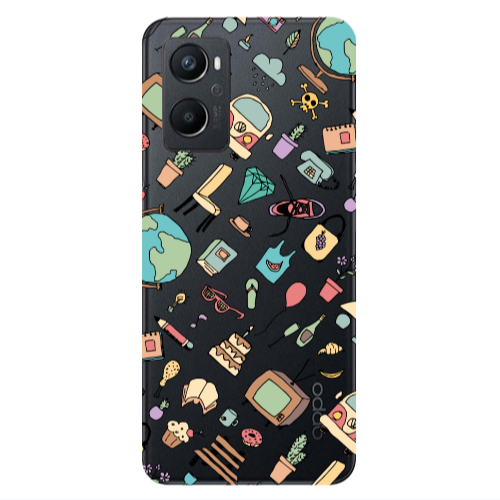 Oppo A 96 Best buds Transparent Silicone TPU Θήκη