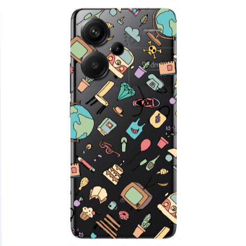 Xiaomi Redmi Note 13 Pro+ 5G  Mixed up Transparent Silicone TPU Θήκη