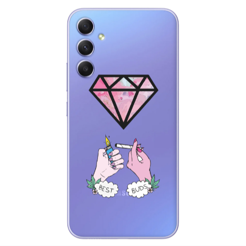 Samsung A16 Mixed up Transparent Silicone TPU Θήκη