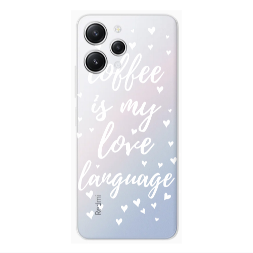Xiaomi Redmi 12 Coffe is my love language Transparent Silicone TPU Θήκη