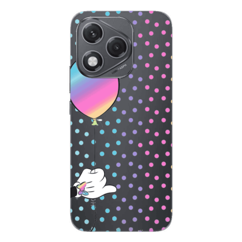 Honor 400 Lite Minnie's balloon Transparent Silicone TPU Θήκη