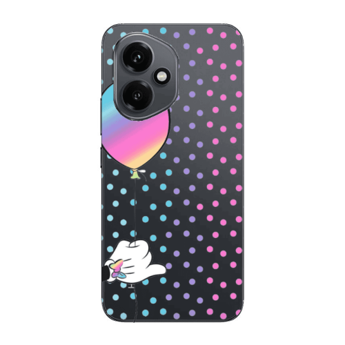 Honor Magic 400 Minnie's balloon Transparent Silicone TPU Θήκη