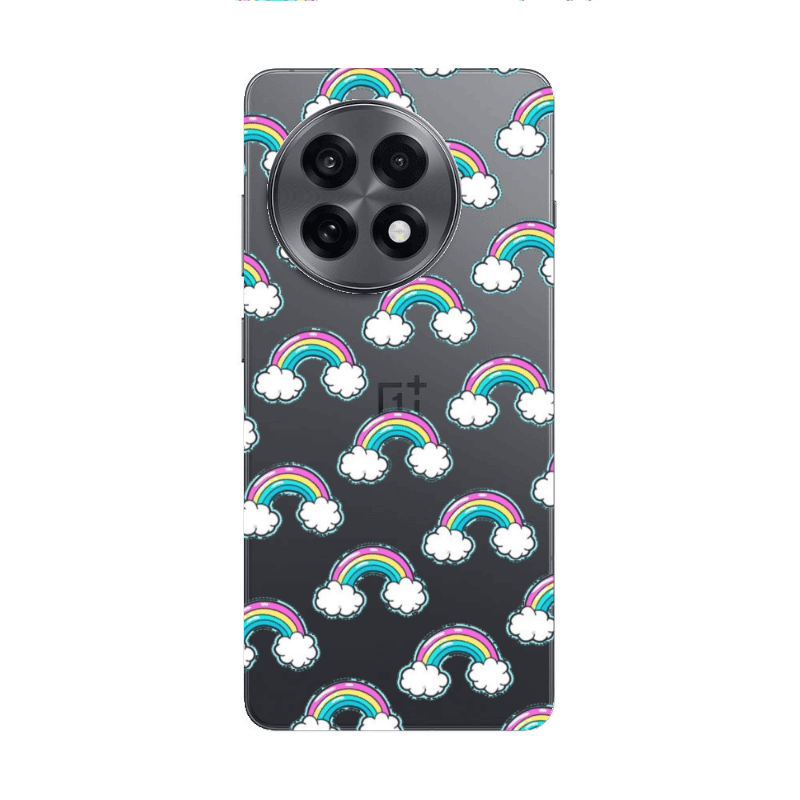 Oneplus 13 5G Cute rainbows Transparent Silicone TPU Θήκη