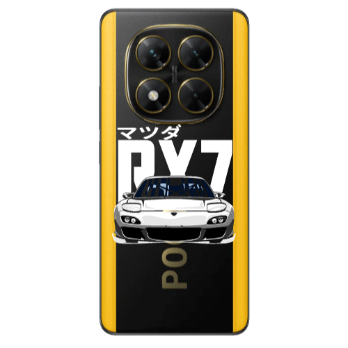 Xiaomi Poco X7 Car Rx7 Transparent Silicone TPU Θήκη