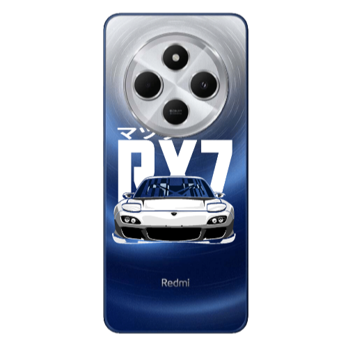 Xiaomi Redmi 14c Car Rx7 Transparent Silicone TPU Θήκη
