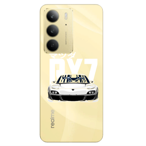 Realme C 75 Car Rx7 Transparent Silicone TPU Θήκη