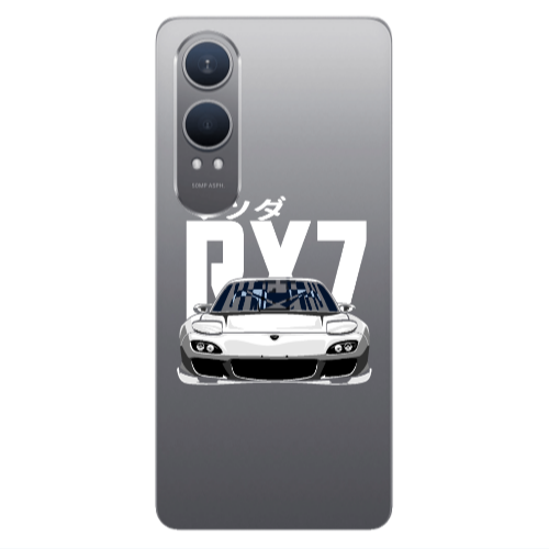 Oneplus Nord Ce 4 lite Car Rx7 Transparent Silicone TPU Θήκη