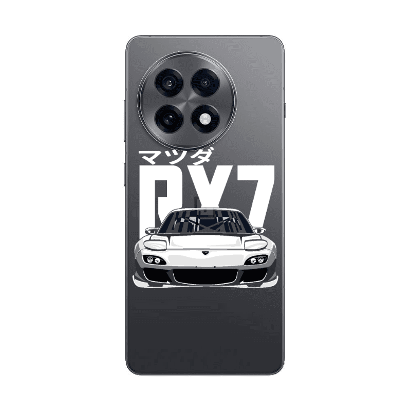 Oneplus 13 5G Car Rx7 Transparent Silicone TPU Θήκη
