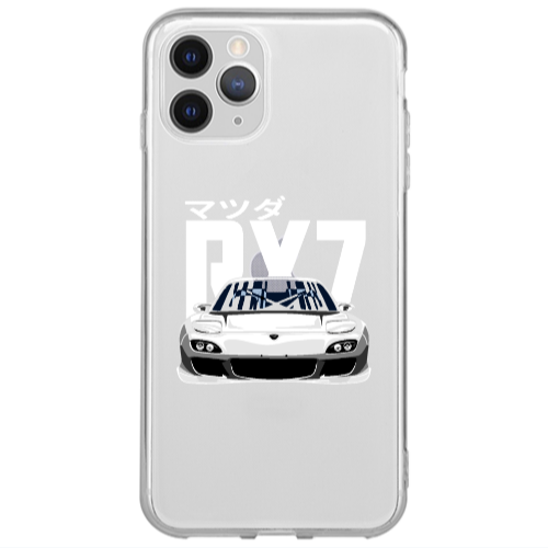 Apple iPhone 13 Pro Max Car Rx7 Transparent Silicone TPU Θήκη