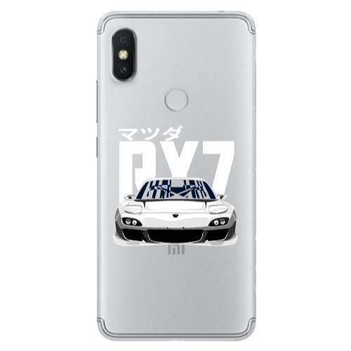 Xiaomi Redmi S2 Car Rx7 Transparent Silicone TPU Θήκη