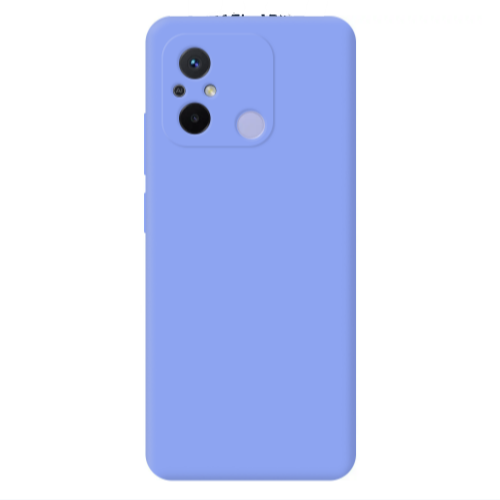 Xiaomi Redmi 12C Car Rx7 Light Purple Colored Silicone TPU Θήκη