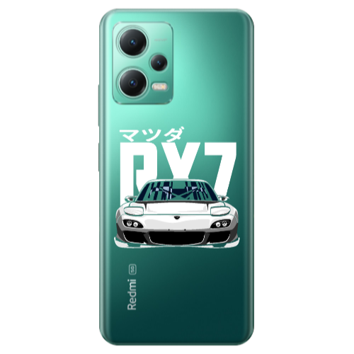 Xiaomi Redmi Note 12 Pro Plus 5G Car Rx7 Transparent Silicone TPU Θήκη