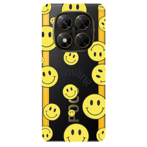 Xiaomi Poco X7 Keep Smiling Transparent Silicone TPU Θήκη