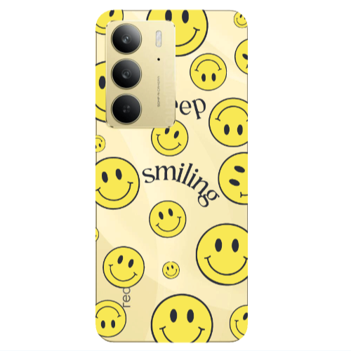 Realme C 75 Keep Smiling Transparent Silicone TPU Θήκη