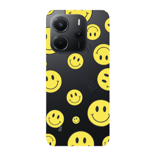 Xiaomi Redmi Note 14 Keep Smiling Transparent Silicone TPU Θήκη