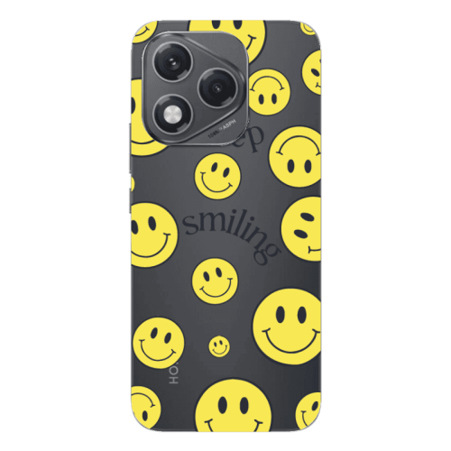 Honor 400 Lite Keep Smiling Transparent Silicone TPU Θήκη
