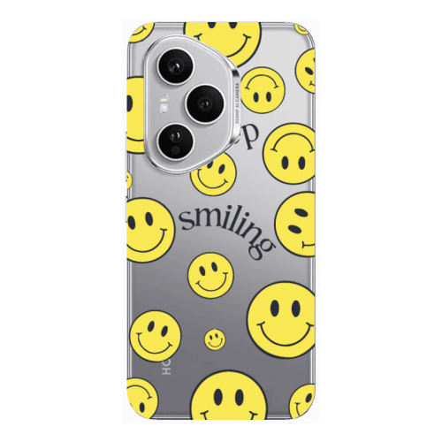 Honor Magic 400 Pro Keep Smiling Transparent Silicone TPU Θήκη