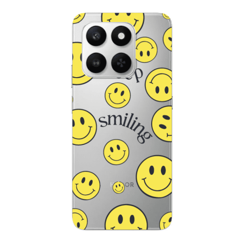 Honor Magic 400 Smart Keep Smiling Transparent Silicone TPU Θήκη