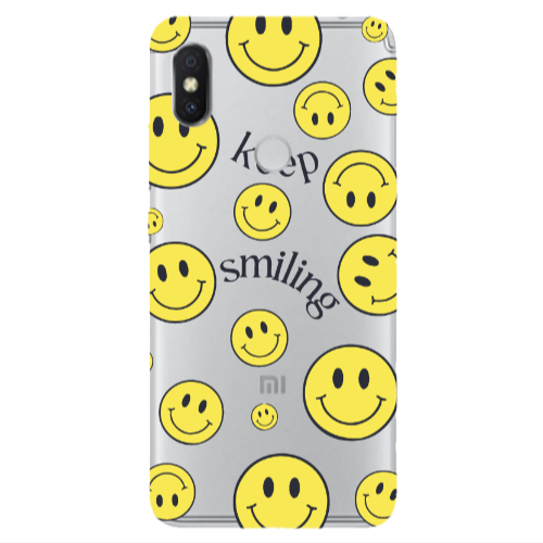 Xiaomi Redmi S2 Keep Smiling Transparent Silicone TPU Θήκη