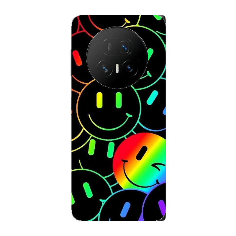 Honor Magic V5 Rainbow Smile Transparent Silicone TPU Θήκη