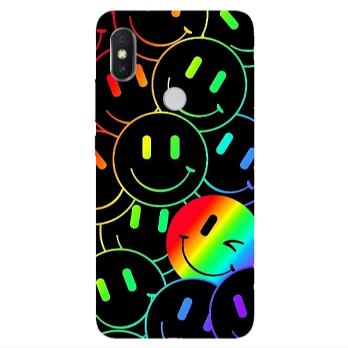 Xiaomi Redmi S2 Rainbow Smile Transparent Silicone TPU Θήκη