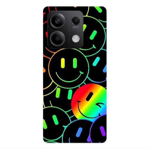 Xiaomi Redmi Note 13Pro 5G Rainbow Smile Transparent Silicone TPU Θήκη