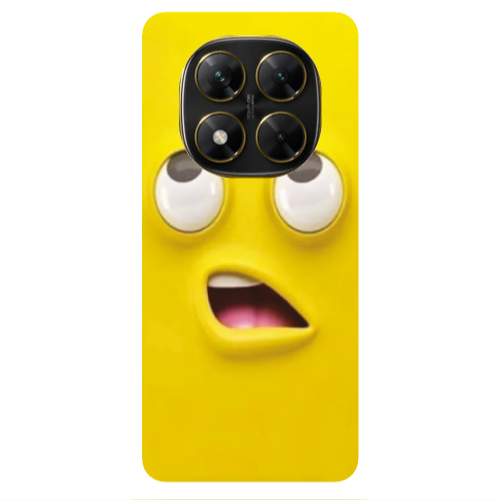 Xiaomi Poco X7 Confused face Transparent Silicone TPU Θήκη