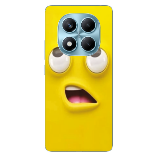 Xiaomi Redmi Note 14 Pro Confused face Transparent Silicone TPU Θήκη