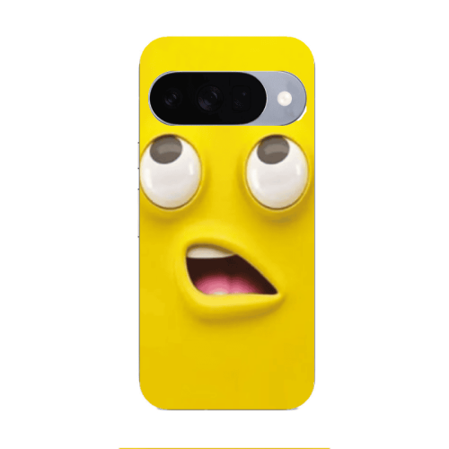 Google Pixel 10 Confused face Transparent Silicone TPU Θήκη