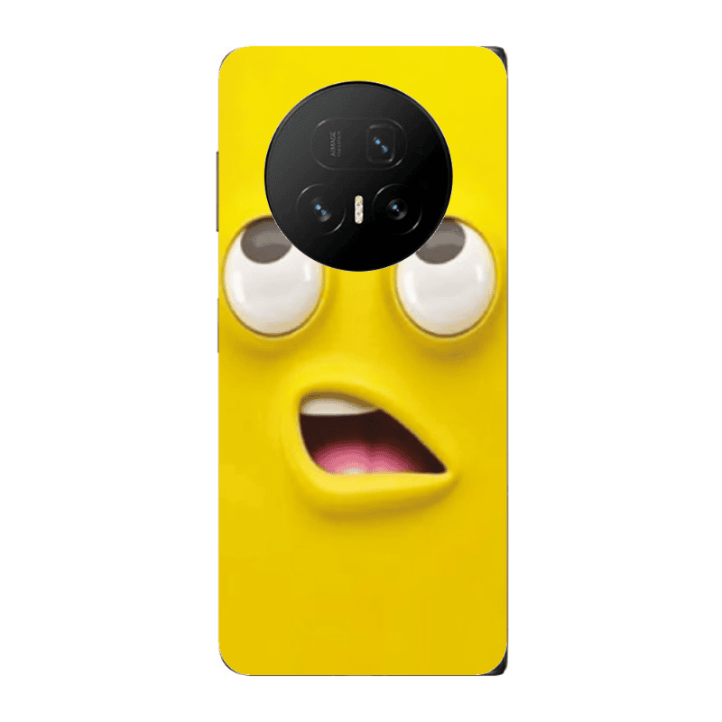Honor Magic V5 Confused face Transparent Silicone TPU Θήκη