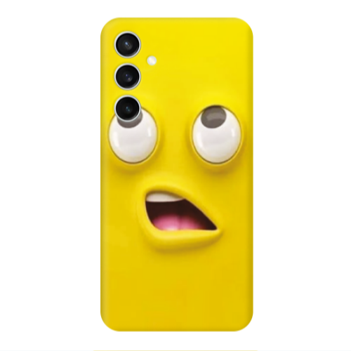 Samsung S24 Plus Confused face Transparent Silicone TPU Θήκη