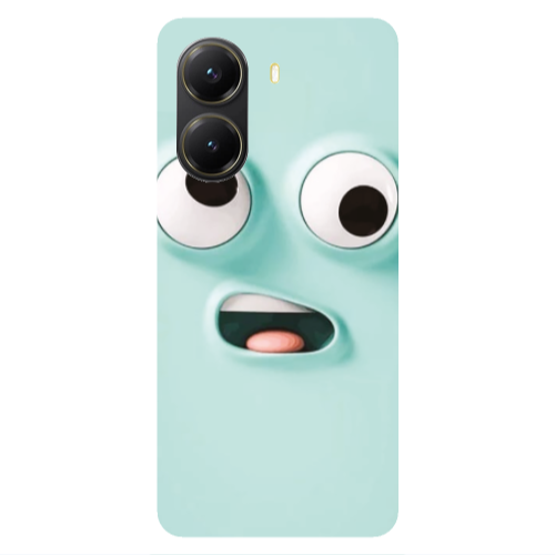 Xiaomi Poco X7 Pro Strange face Transparent Silicone TPU Θήκη
