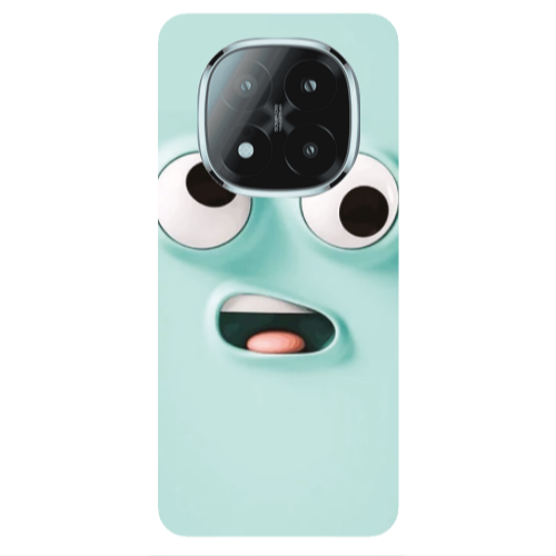 Xiaomi Redmi Note 14 Pro + 5g Strange face Transparent Silicone TPU Θήκη