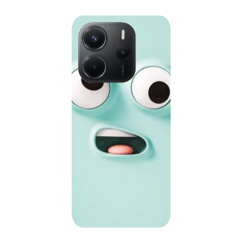 Xiaomi Redmi Note 14 Strange face Transparent Silicone TPU Θήκη