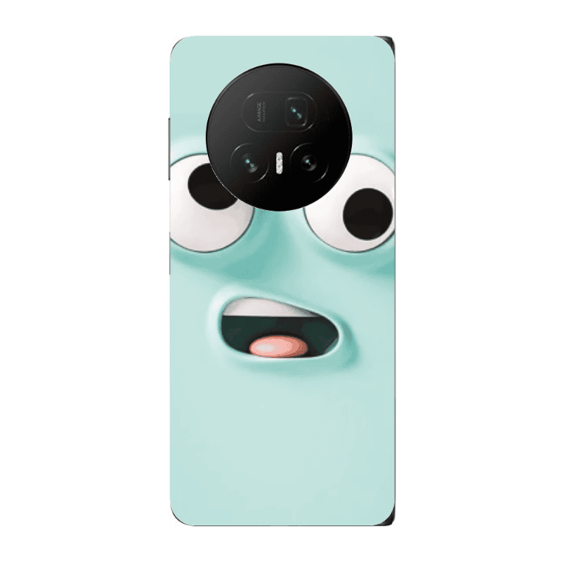 Honor Magic V5 Strange face Transparent Silicone TPU Θήκη