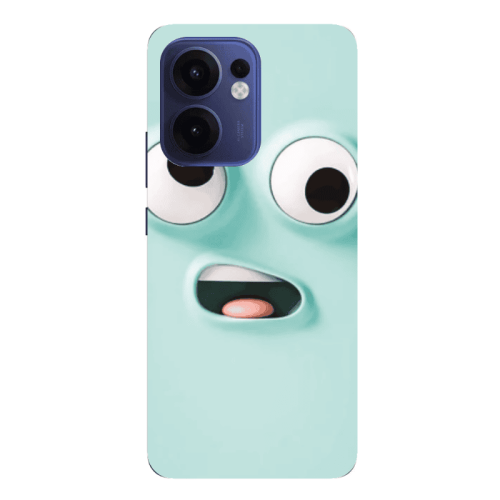 Oppo Reno13 FS Strange face Transparent Silicone TPU Θήκη