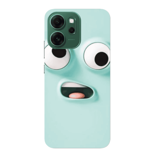Oppo Reno 14 FS Strange face Transparent Silicone TPU Θήκη