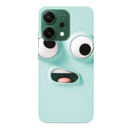 Oppo RENO 14 Strange face Transparent Silicone TPU Θήκη