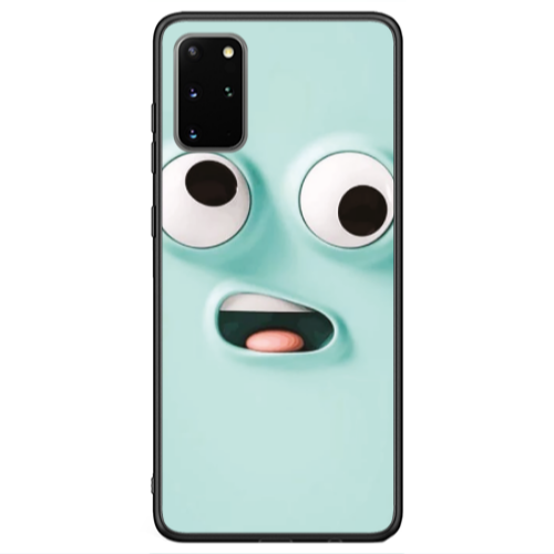 Samsung S20 Strange face Black Glossy Θήκη