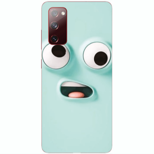 Samsung S20 FE Strange face Transparent Silicone TPU Θήκη