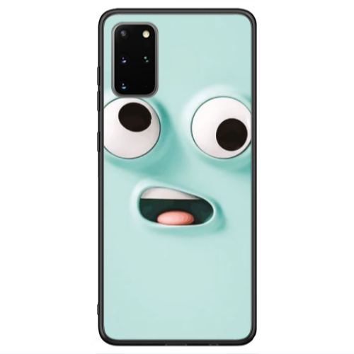 Samsung S20 FE Strange face Black Glossy Θήκη