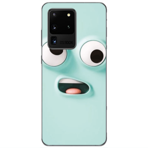 Samsung S20 Ultra Strange face Transparent Silicone TPU Θήκη