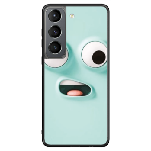 Samsung S21 Ultra Strange face Black Glossy Θήκη