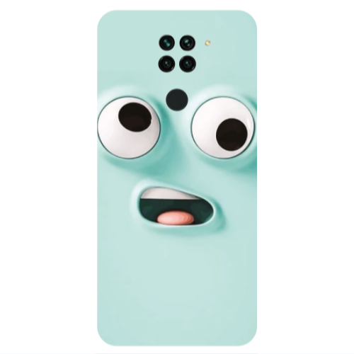 Xiaomi Redmi Note 9 Strange face Transparent Silicone TPU Θήκη