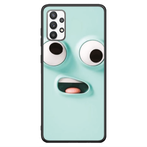 Samsung A13 4G Strange face Black Glossy Θήκη