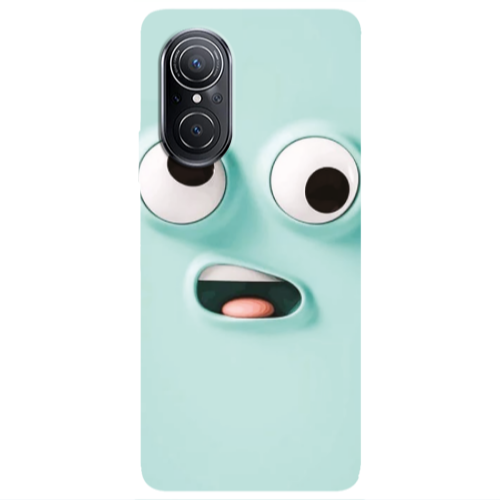 Huawei Nova 9 SE Strange face Transparent Silicone TPU Θήκη