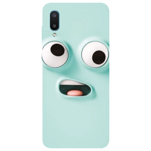 Samsung A02 Strange face Transparent Silicone TPU Θήκη