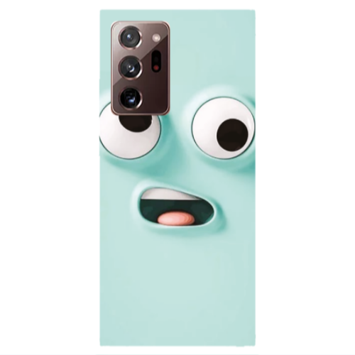 Samsung Note 20 Ultra Strange face Transparent Silicone TPU Θήκη